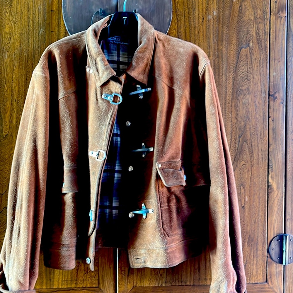 Men’s Ralph Lauren Suede Fireman Jacket